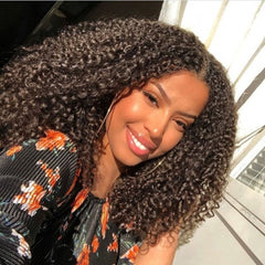 Pre - Plucked Mongolian Kinky Curl