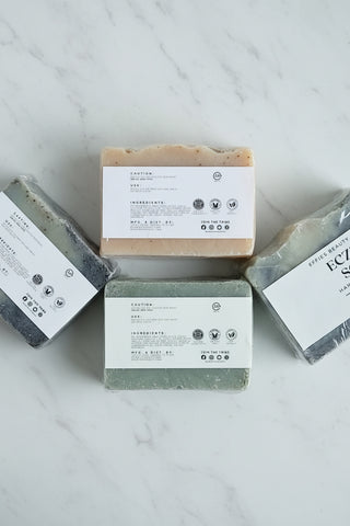 Effie’s Organics Cleansing & Glow Soaps Bundle 488 grams