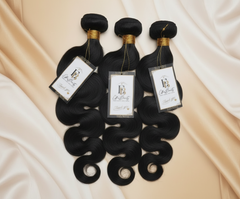 Body Wave Bundles with Frontal 12A Grade 100% Human Virgin Hair unprocessed Free Gifts