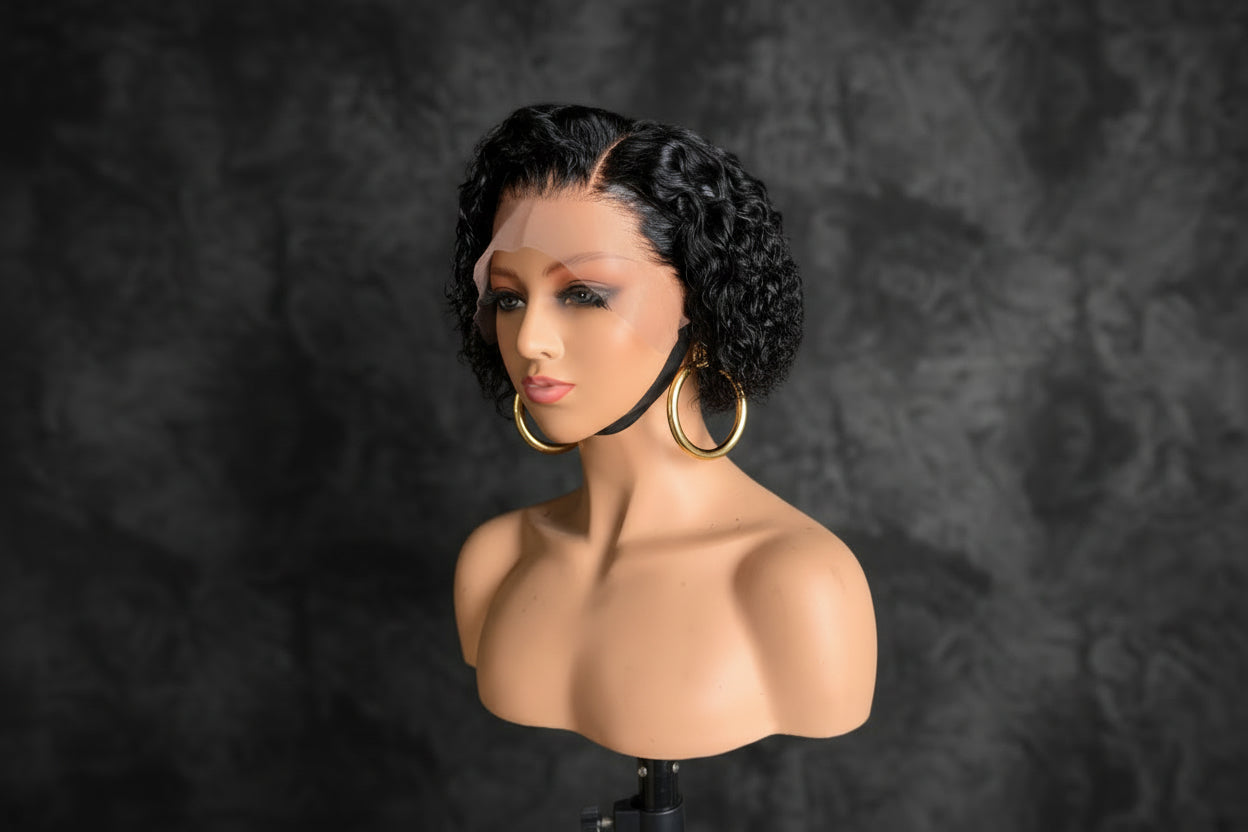 Curls Brazilian Volumized Human Hair Wig