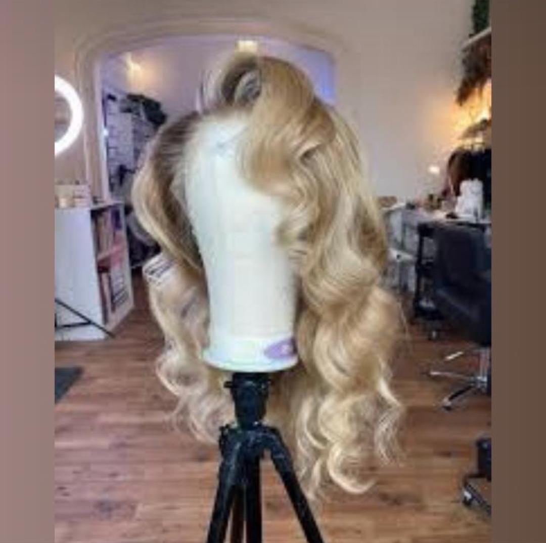 Pre Plucked Hairline 613 Blonde Body Wave  Wig