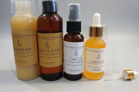Body Glow & Healing Oils Set