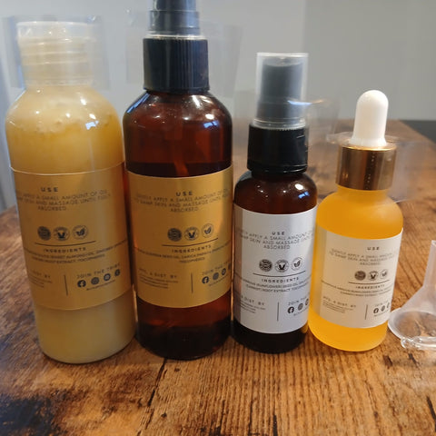 Body Glow & Healing Oils Set